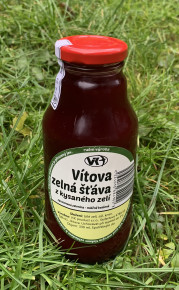Vítova zelná šťáva z červeného kysaného zelí