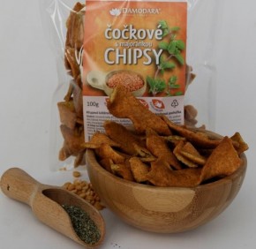 Čočkové chipsy