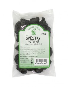 Švestky natural 100g