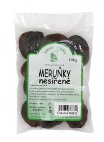 Meruňky nesířené 100g